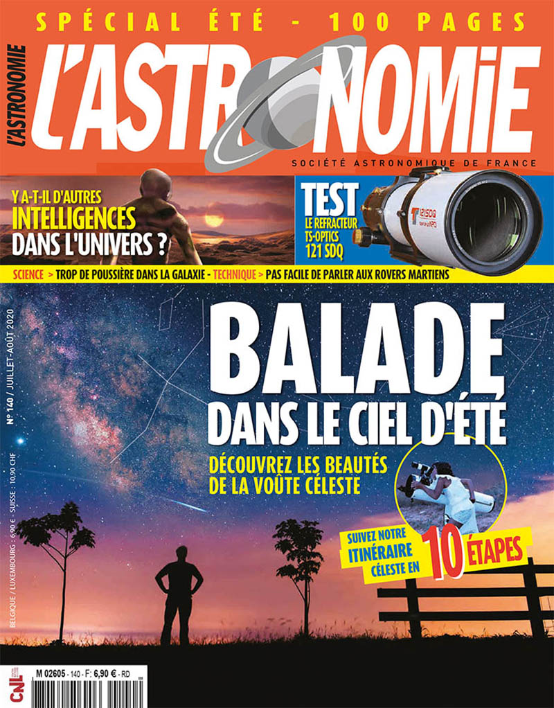 L'Astronomie - Juillet-Août 2020 - N°140