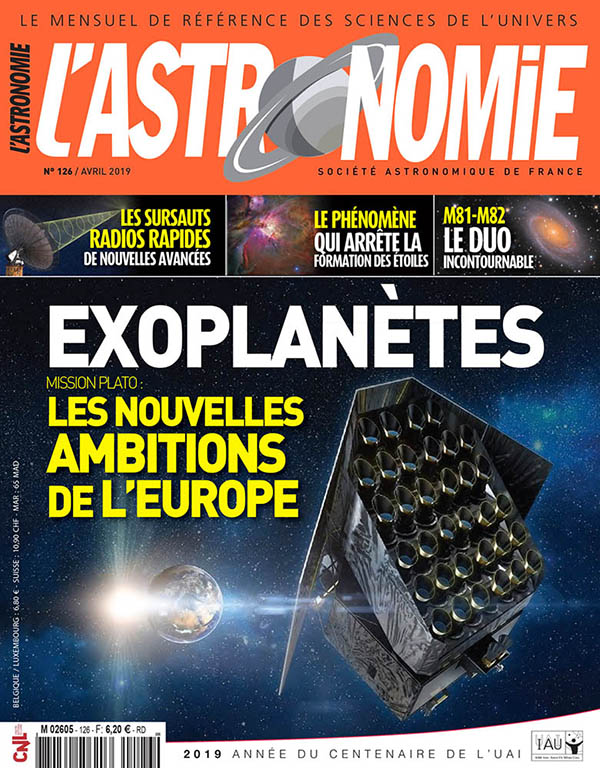 L'Astronomie - Avril 2019 - N°126